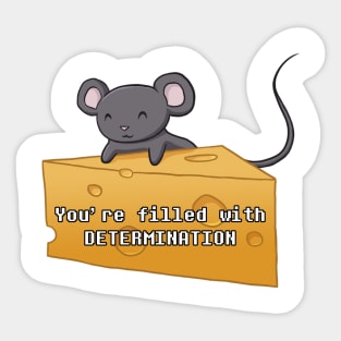 Seeing the Mouse Get The Cheese... Sticker